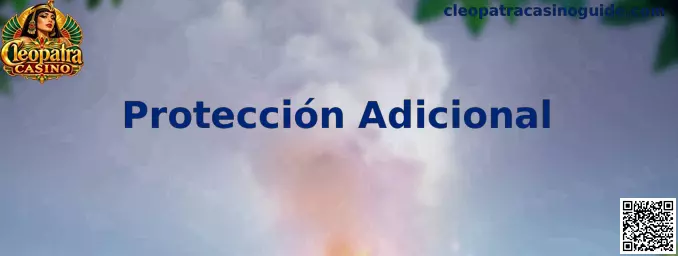 Ilustración sobre Protección Adicional y seguridad de cuentas en Cleopatra Casino