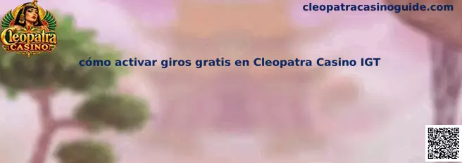 Imagen de referencia para identificar los símbolos y la función de giros gratis de Cleopatra Casino IGT