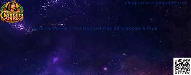 Imagen ilustrativa de la guía de bonus y multiplicadores de Cleopatra Plus