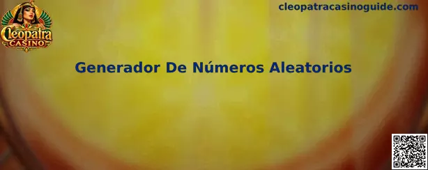 Ilustración sobre el generador de números aleatorios y el funcionamiento de los juegos demo de casino