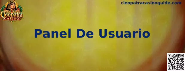 Panel De Usuario de Cleopatra Casino